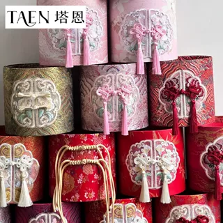 【年宵节新品】2026马年锦绣繁花系列抱抱桶国风中式diy年宵福桶