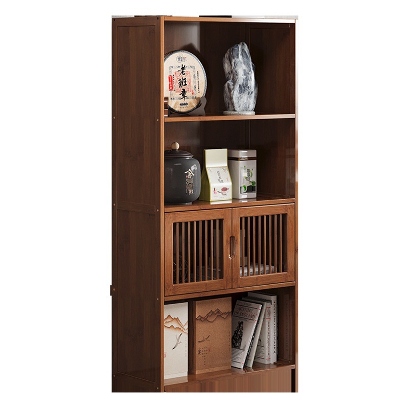 Bay window cabinet home living room storage cabinet window shelf small apartment bedroom locker light luxury simple multi-layer solid wood