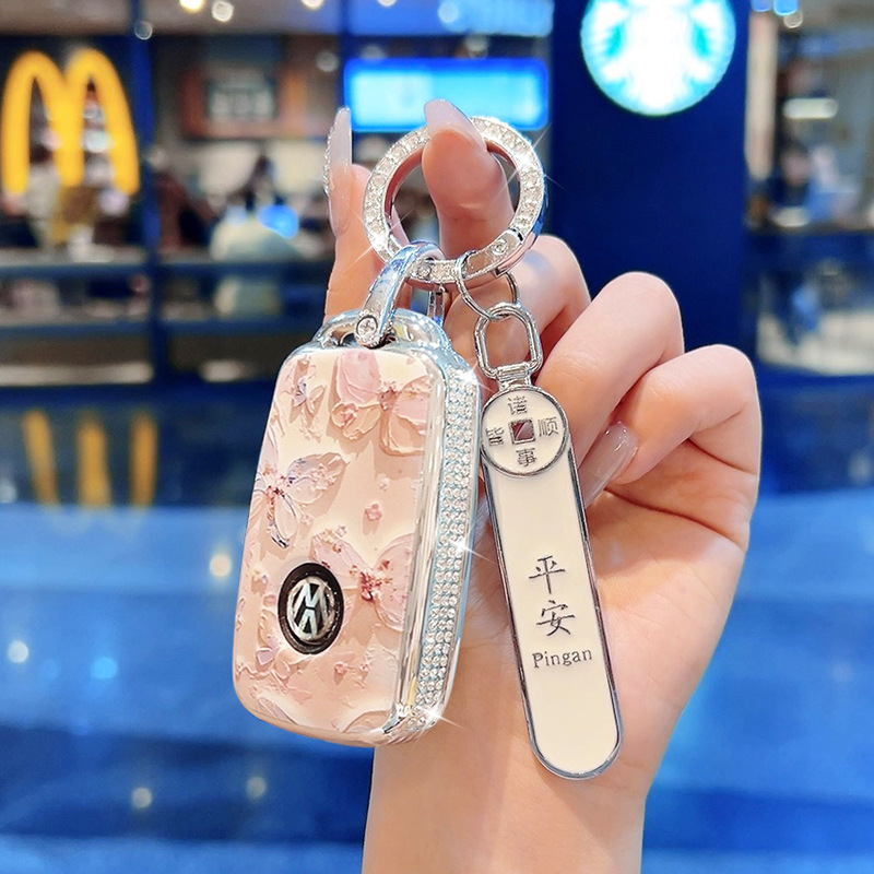 Suitable for Volkswagen Polo car key covers, Santana, Langxing, Beetle, Golf 6, Polo, Bora, Sagitar key cases