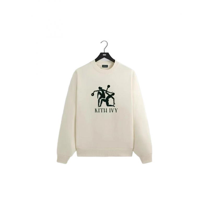 Complete Set of Three Tags Kith Unisex Autumn/Winter Crewneck Sweatshirt Kith Ivy Vintage Crewneck
