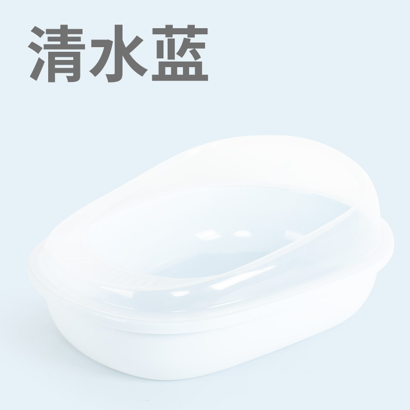 Venta al por mayor semi-cerrado caja de arena para gatos grande a prueba de salpicaduras extraíble gato inodoro gato fuente de suministros para mascotas fabricante