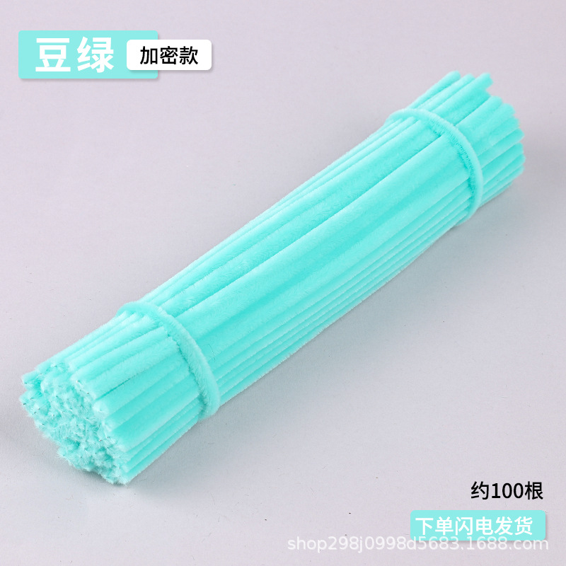 Fábrica de cabello recto inteligente varilla de torsión 7.5mm cifrado mezcla creativa DIY al por mayor mano de jardín de infantes