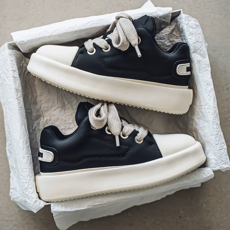 Мужская обувь зимой нишевые оригинальные дикие повседневные булочки с большой головой