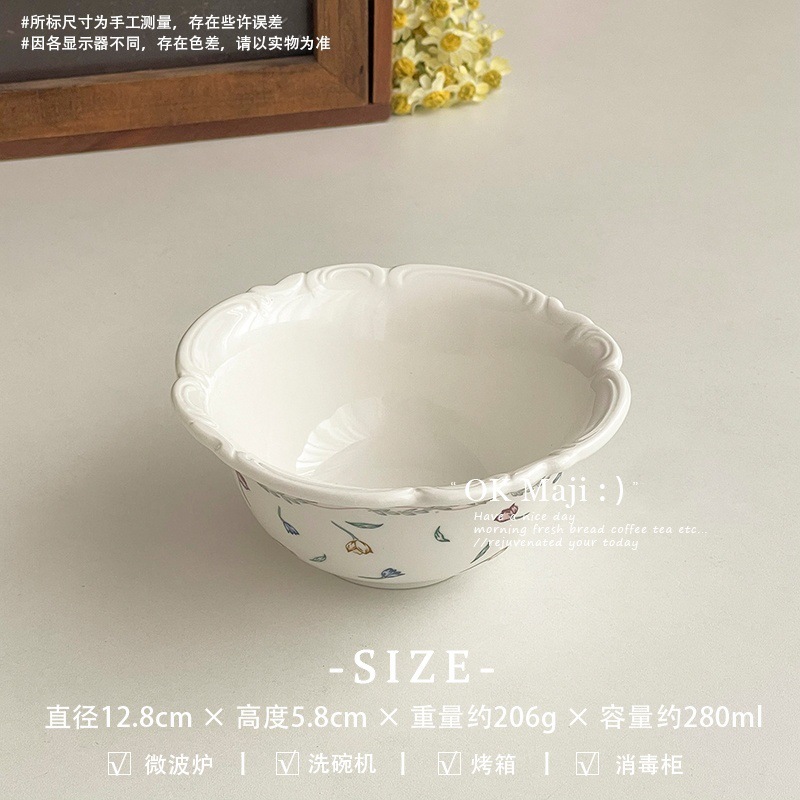 フレンチレースプレート、家庭用ボウルとプレートセット、セラミック洋食パスタプレート、サラダプレート、高級デザートプレート|undefined
