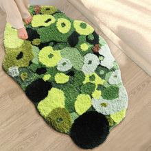 地毯卧室加厚柔软可机洗家用卫浴浴室吸水脚垫异型DIY房间床边毯