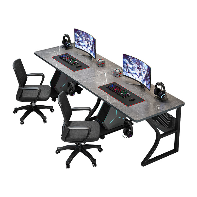 Mesa de computadora para dos personas pequeña mesa de escritorio doméstica mesa de juegos de deportes electrónicos mesa de escritorio dormitorio mesa de oficina simple mesa de trabajo