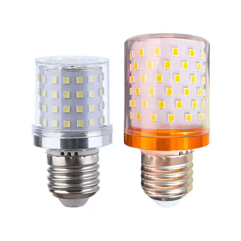 Lámpara de maíz LED ultra brillante ahorro de energía e27 e14 tornillo 12W sala de estar doméstica dormitorio lámpara de maíz de luz blanca