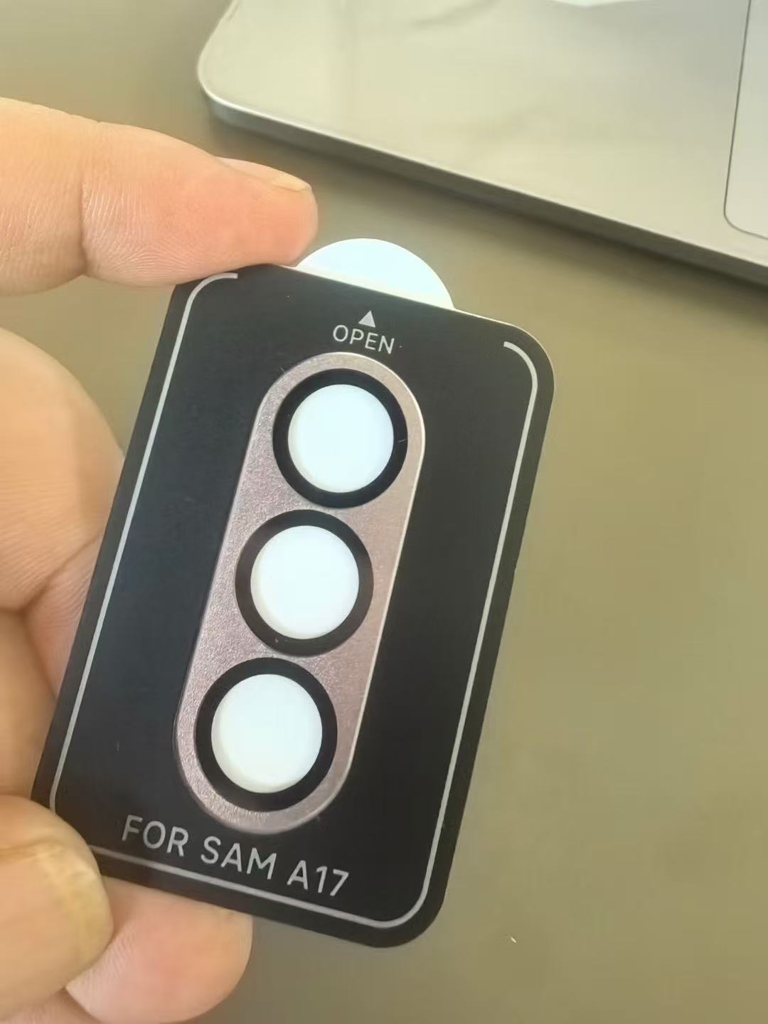 Adecuado para Samsung A17 película de lente samsung metal integrado cámara mate cubierta posicionamiento segundo película protectora