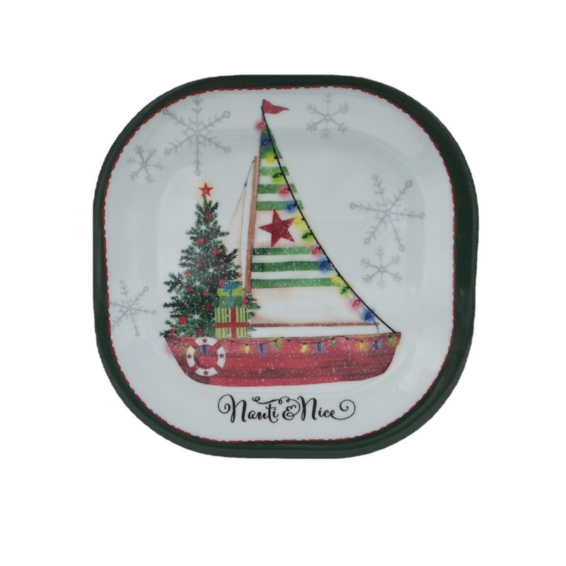 Customized Melamine Material Biodegradable Christmas Series Snack Plate Snack Plate Customized Melamine Material Biodegradable Christmas Series Snack Plate Snack Plate