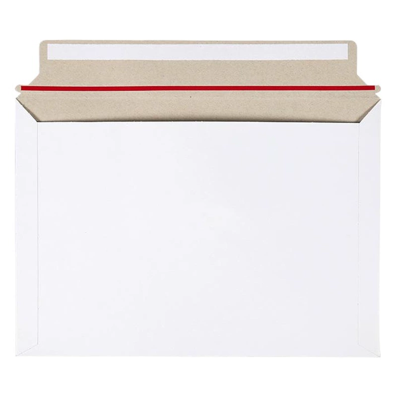 Сумка-конверт для экспресс-документов A4A5, пустой закаленный и утолщенный белый конверт для логистических документов, бумажный пакет, оптовая продажа