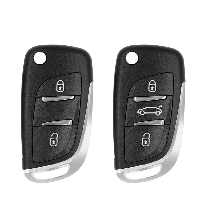 Подходит для модификации корпуса ключа автомобиля Peugeot 307, 308, 408, Triumph, Citroen C4L, C5, специальная складная модификация.