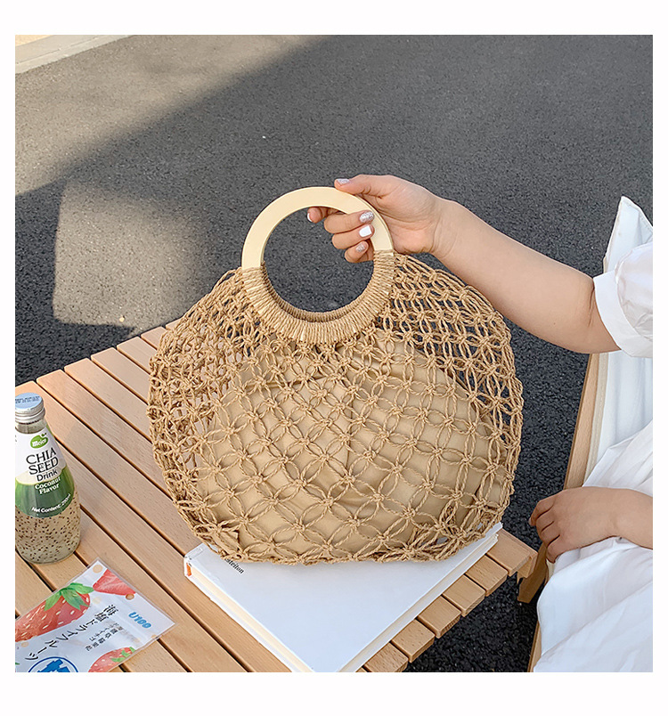 Fashion Hollow Straw Portable Bag Wholesale display picture 4