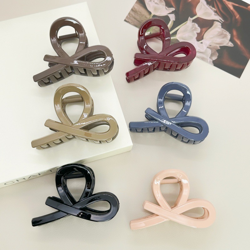 Material PC clip de tiburón clip de cabello de cabeza de mujer agarrar clip de cabello medio pequeño clip de cabello de tiburón clip de cabello
