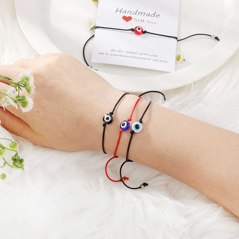 Fashion Eye Glass Rope Couple Bracelets 1 Piece display picture 4