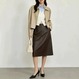 小西装;半身裙;女式衬衫