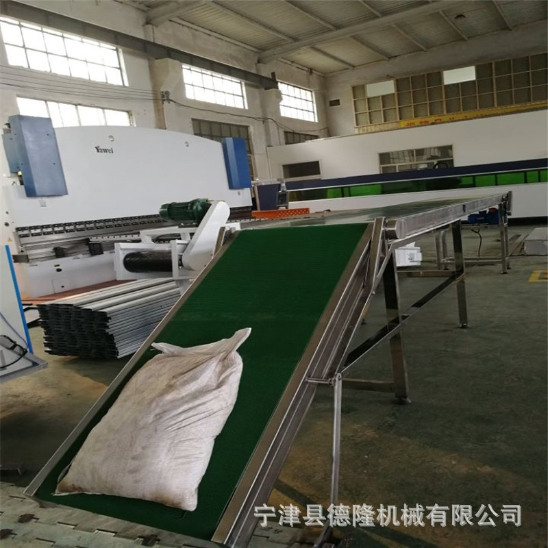 爬坡皮带输送机 转弯式网带输送机 直线皮带输送机厂家自动化输送