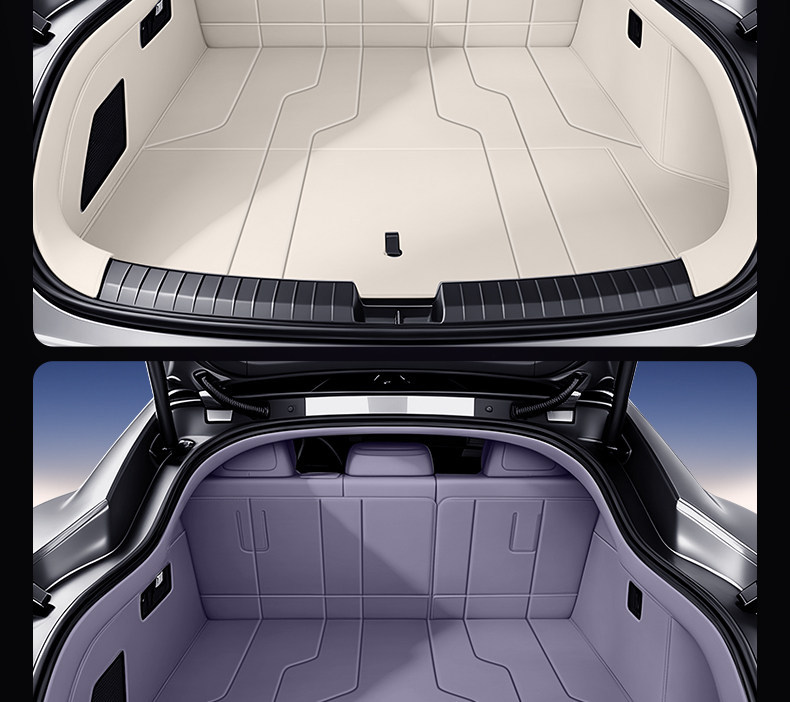 Suitable for Mg4X Trunk Mat, Full Surround 26-Model Car Interior Starry Sky Carpet Floor Mat, Modified Trunk Mat