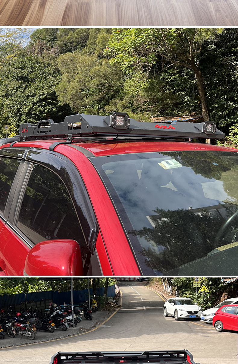 Great Wall Cannon Pickup Modified Luggage Rack Roof Frame Travel Rack Multi-purpose Cannon Luggage Basket Wingle Car PLUS Shelf