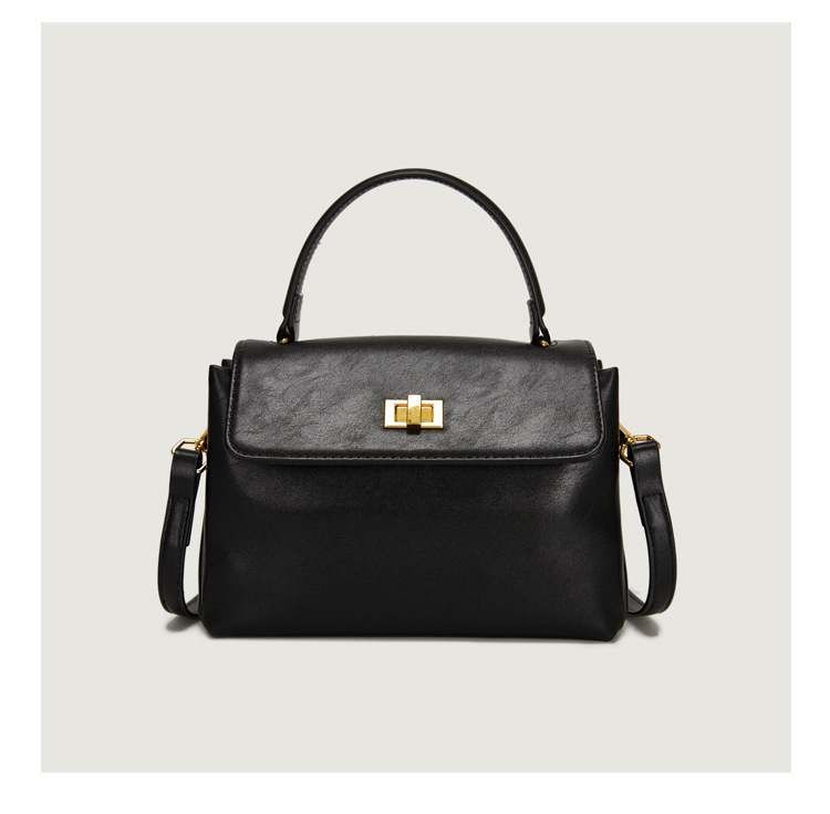 Small Square Crossbody Bag Women's Shoulder Bag Soft Leather_voghion.com
