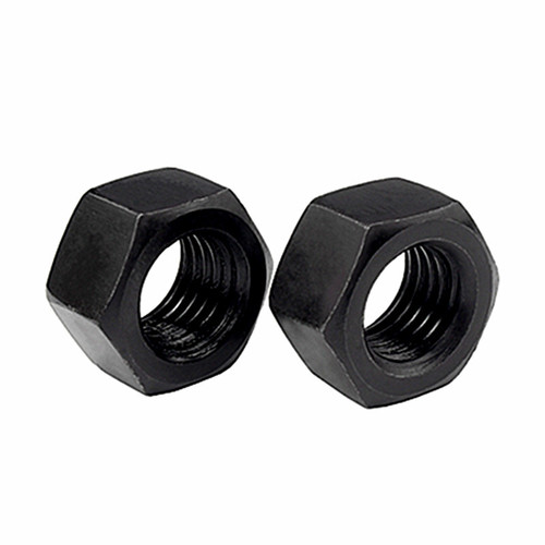 Grade 8.8 blackened hexagonal nut GB6170 high strength nut M3M4M5M6M8M10M22M27M30-M36