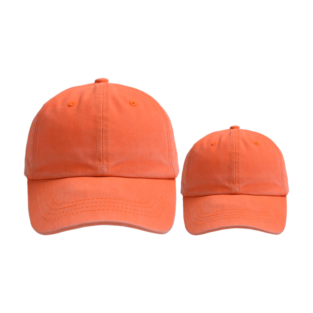 Children Unisex Unisex Basic Simple Style Solid Color Curved Eaves Baseball Cap display picture 3