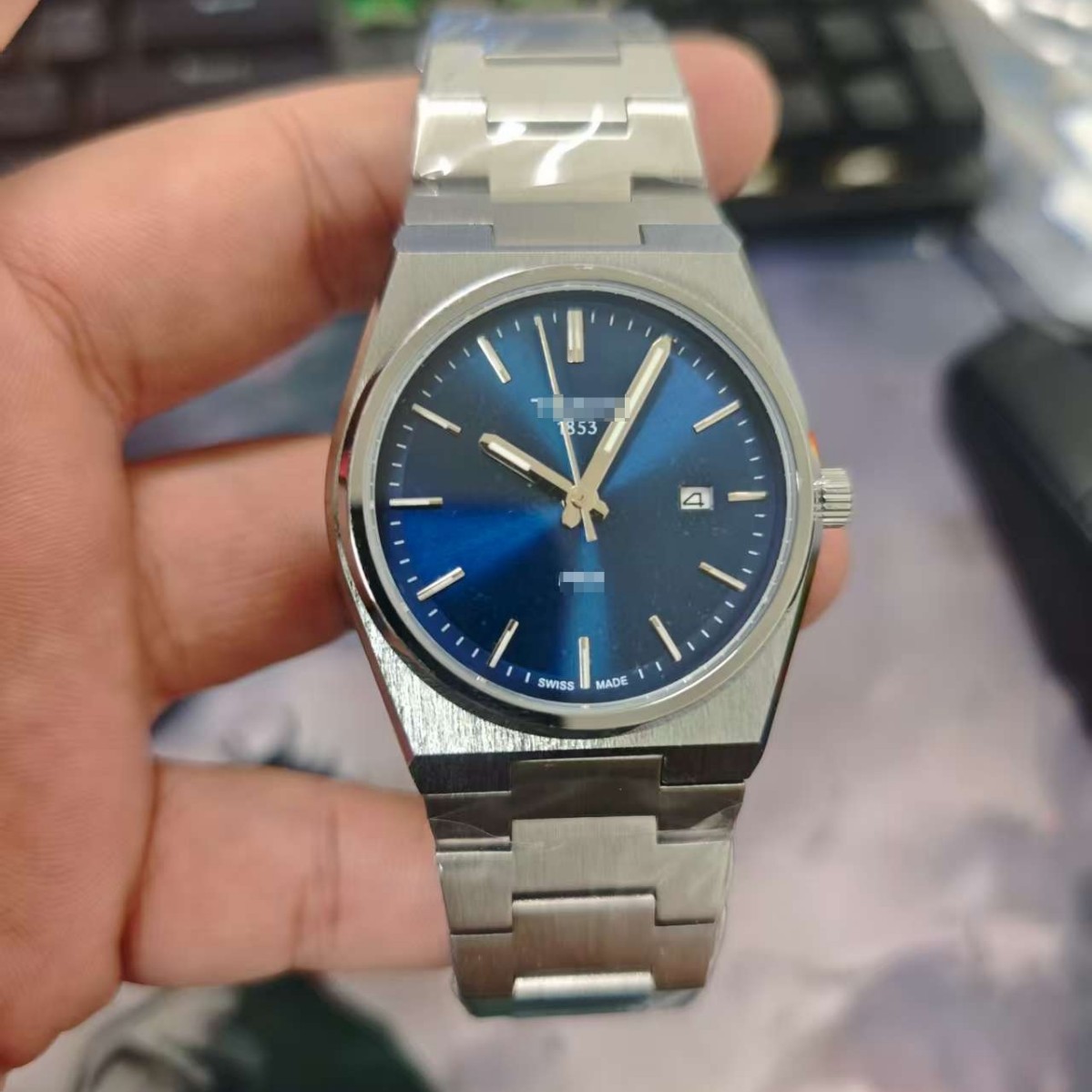 Cross-Border Foreign Trade Wholesale Tianjia Prx Fashion Business Watch Versatile Steel Band Quartz Calendar Men's Watch