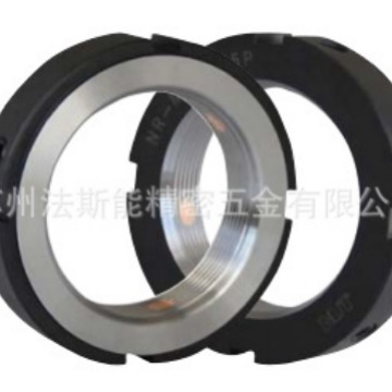 R型径向精密锁紧螺母主轴快速锁定丝杆方向柱轴承止退防松圆螺母