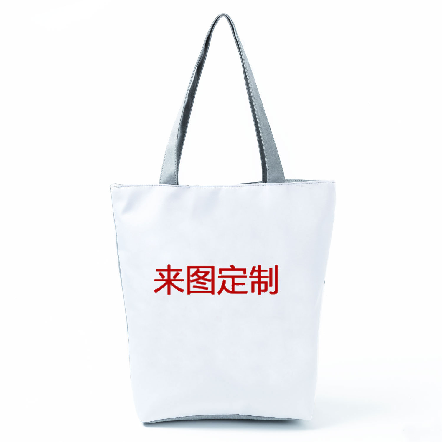 Fábrica de fotos bolsas de compras 3D impresión de transferencia térmica damas bolsas de hombro transfronterizas bolsa de playa procesamiento al por mayor image 1