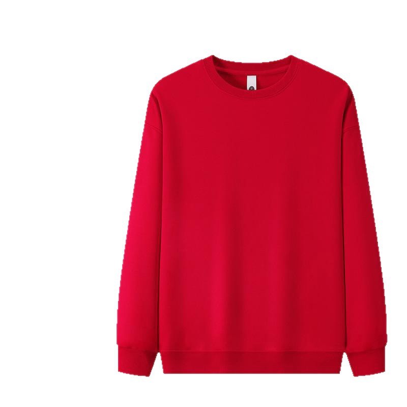 圆领卫衣秋冬纯色工作服定制diy印字聚会男女企业印LOGO立领开衫|undefined