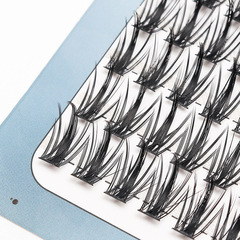 10排大容量白月光歐美麥穗單簇睫毛書 自然濃密小惡魔嫁接假睫毛