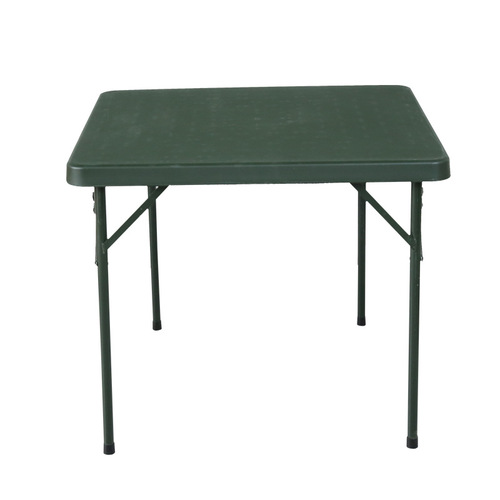 Foldable Plastic Square Table for Fast Food, Camping, Outdoor Training, Meeting, Portable Stall, BBQ, Mahjong