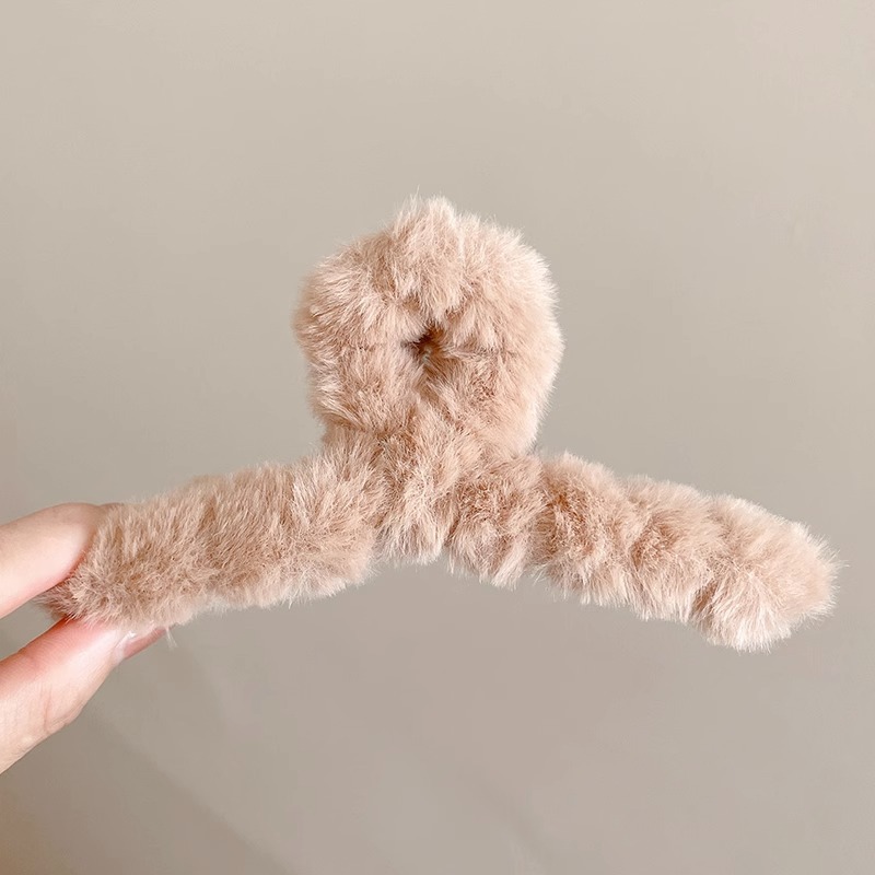 Meilad peludo clip de agarre para mujeres de alta sensibilidad más agujeros de agarre para el cabello clip de pesca clip de cabeza posterior