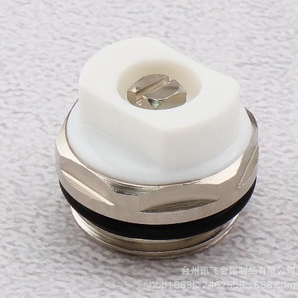 Calefacción radiador cobre Válvula de ventilación válvula de escape válvula de drenaje latón funcionamiento aire bloqueo 3 puntos, 4 puntos, 6 puntos, 1 pulgadas