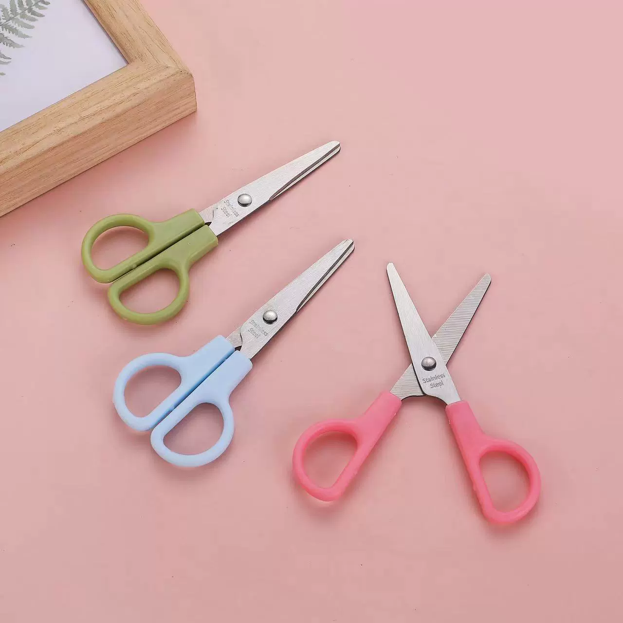 Дети scissors для начальной школы, мультяшная оригами из нержавеющей стали, DIY