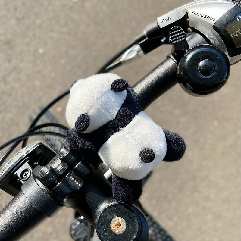 自転車装飾部品ストラップ子供バランス道路マウンテンバイク人形電動バイク横目猫引き|undefined