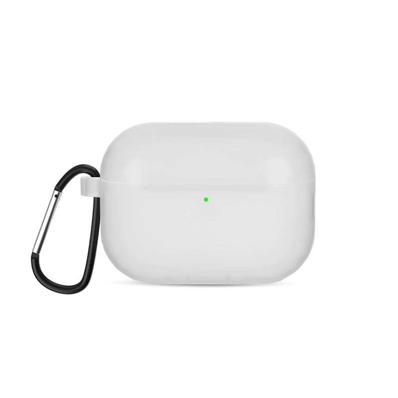 Силиконовый защитный чехол для Apple AirPods Pro 2, 2 мм, варианты мультицвета и металлической пряжки