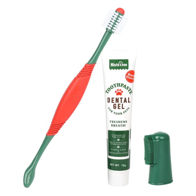 Зубная паста для домашних животных Костюм зубной щетки Кошка Собака Очищение пальцев Зубная Щетка для собак Зубная щетка для кошек Товары для домашних животных оптом