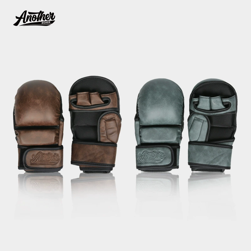 Боксерские перчатки с половиной пальца, профессиональные тренировочные боксерские перчатки для смешанных единоборств, спарринговые боксерские перчатки с пятью пальцами, детские мужские и женские боксерские перчатки