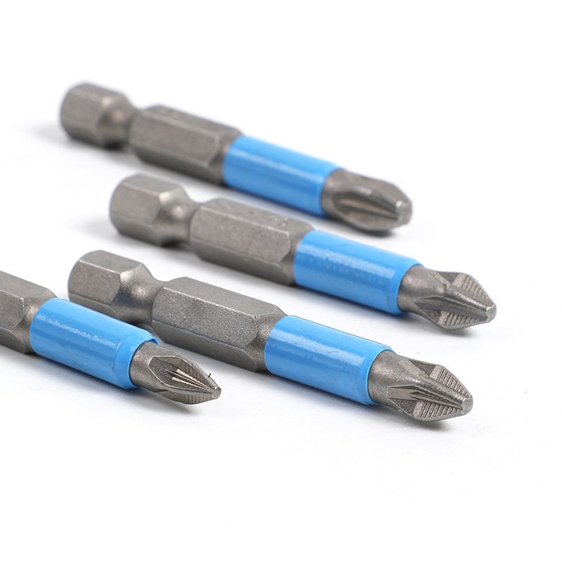 S2 スチール製滑り止めビット電動ビットクロスビット電動ドライバー PH1/PH2/PH3/PZ1/PZ2/PZ3|undefined