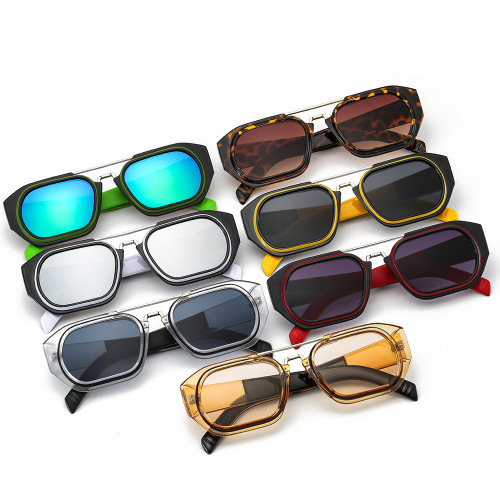 OTU's new PD53 men's personalized trendy sunglasses ins retro color sunglasses cross-border hot sale wholesale