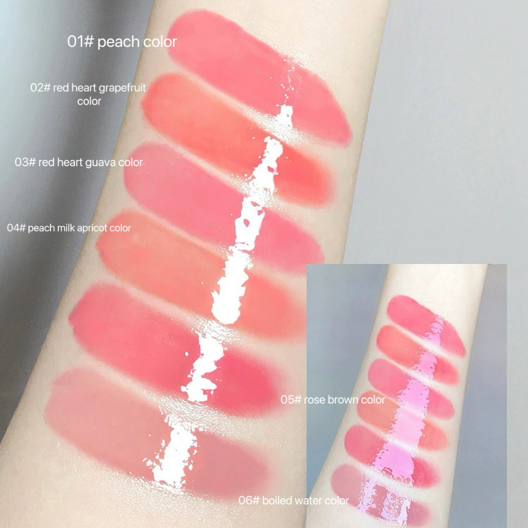 (Cross-border trading), cosmetic lip gloss, makeup primer, mirror effect, plump lips effect, intense hydration