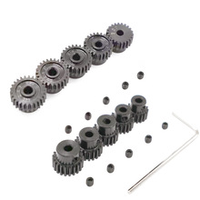 RC遥控车M1模钢齿5.0mm0.6模铬钢48P 12T-36T电机金属齿轮 马达齿