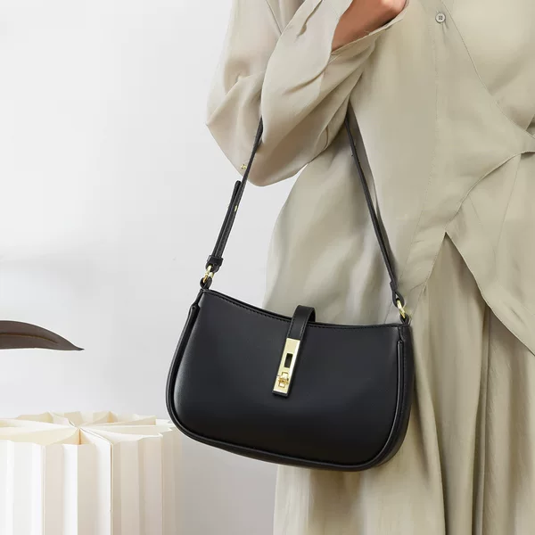 New Trendy Versatile Crossbody Bag Fashion Shoulder Bag Underarm Bag 2025 Autumn Popular Fashion Versatile Women's Bag Retro