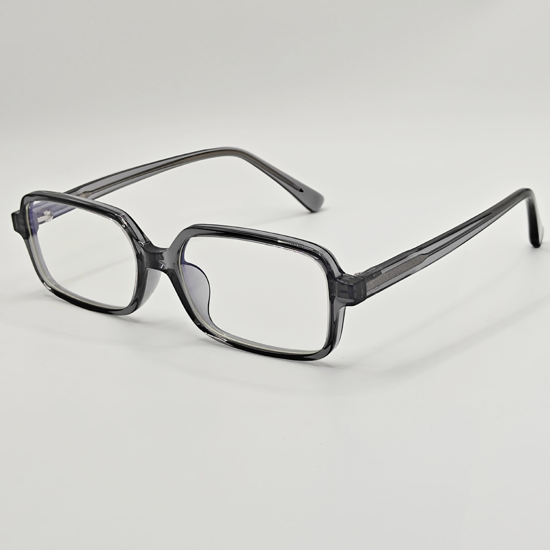 Transparent gray anti -blue light