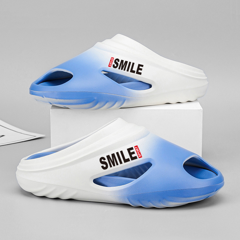 Zapatillas Zapatillas EVA para hombre, ropa exterior, sandalias y pantuflas transfronterizas de suela blanda de alta gama con suela gruesa