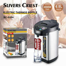 外贸厨具欧规插头7L分体电热保温瓶电水壶Electric Kettle