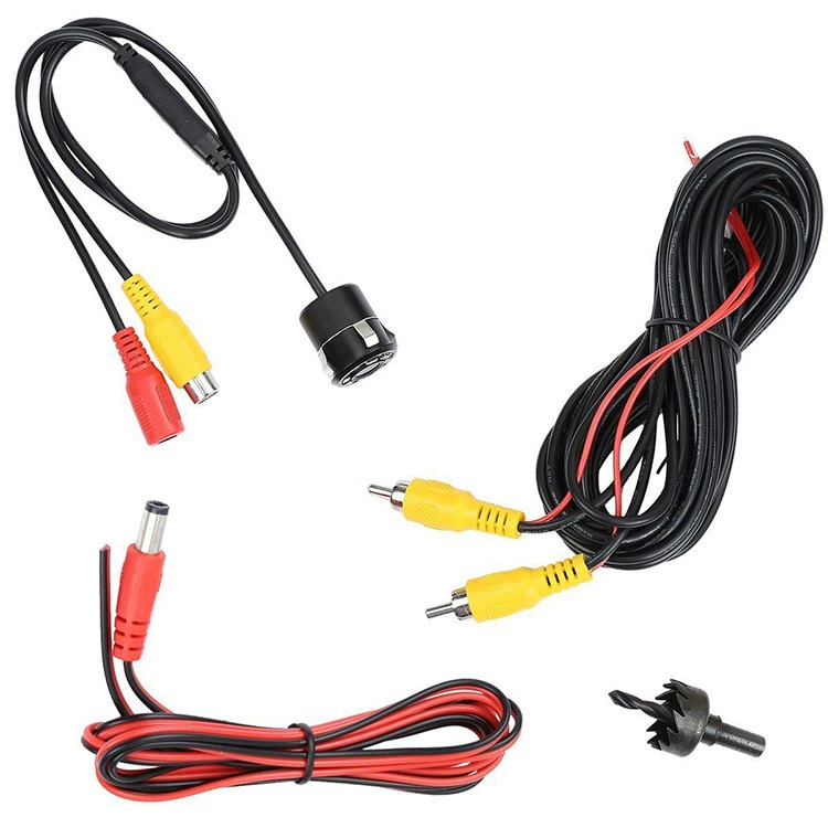 Фабрика 18.5мм Пол HD CCD ночное видение автомобильная камера заднего хода