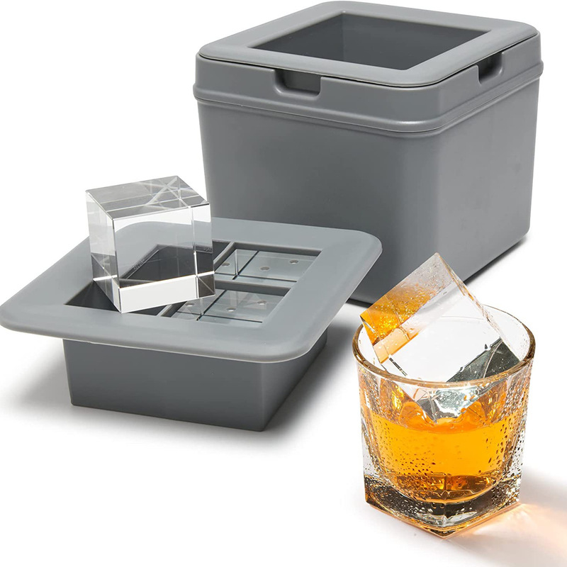 Whiskey Clear Ice Cube Mold Silicone Ice Cube Ice Cube Home Ice Maker