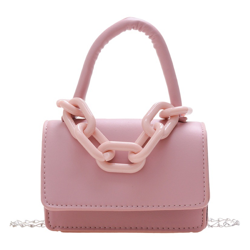 Comercio exterior nuevo bolso para niños estilo occidental niña cadena hombro mensajero bolsa moda princesa cambio accesorios bolsa pequeña