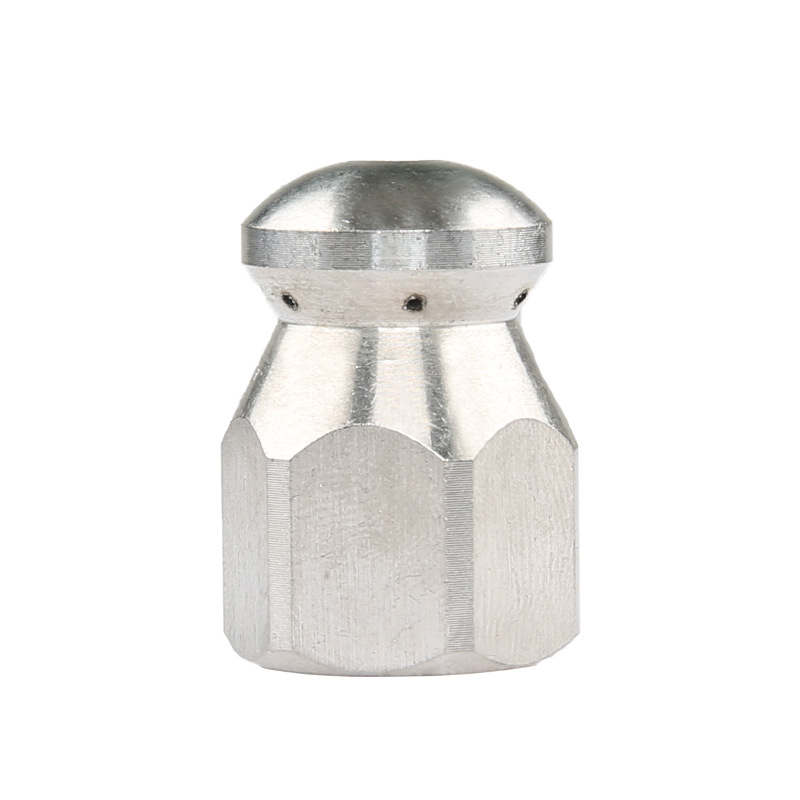 Accesorios para máquinas de limpieza transfronterizas Boquilla del diablo de alta presión Limpieza municipal Tuberías de alcantarillado Limpieza Agua de limpieza Pulverizador de ratón